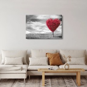 Tablou -Inima din coroanele copacilor (90x60 cm)