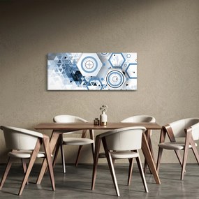 Tablou - Abstract geometric (120x50 cm)