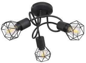 Brilagi - Lustră aplicată CAGE 3xE14/40W/230V