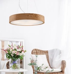 Lustră LED pe cablu Brilagi CARVALHO 3xE27/60W/230V stejar d. 47,5 cm