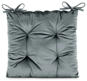 Pernă de scaun din catifea 40x40 cm Aleksa – Restilo