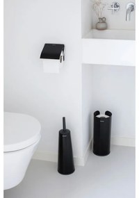 Set accesorii pentru toaletа Brabantia ReNew 1003476, 3 piese, Rezistent la coroziune, Negru mat