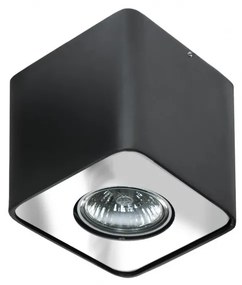 Spot aplicat tavan/plafon stil modern Nino 1 Black/Chrom