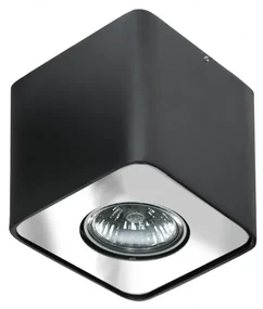 Spot aplicat tavan/plafon stil modern Nino 1 Black/Chrom