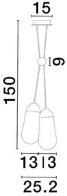 Lustra/Pendul design modern minimalist BLAKY