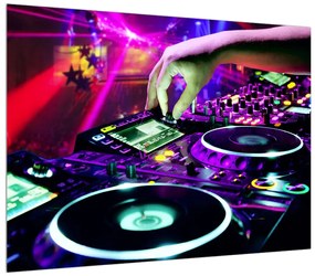 Tablou cu DJ (70x50 cm), în 40 de alte dimensiuni noi