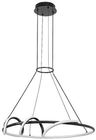 Lustra LED suspendata cu telecomanda Menazi
