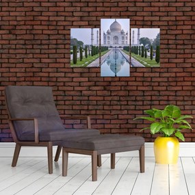 Tablou - Taj Mahal în răsăsrit de soare (90x60 cm)