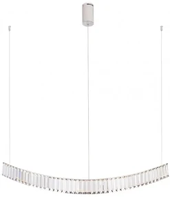 Lustra LED design avangardist, cristal K9, SAPHIR P0392 MX