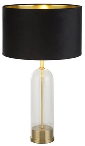 Veioza/Lampa de masa design decorativ Oxford alama, negru