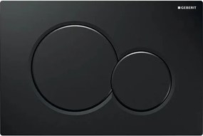 Clapeta de actionare Geberit Sigma01 negru lucios