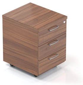 Container Visio 52 x 43 cm - 3 sertare, nuc