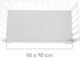 Pătuț alb 90x45 cm – Roba