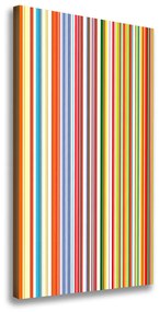 Tablou pe pânză canvas Dungi colorate