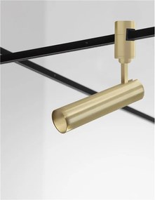 Accesoriu, Corp de iluminat pentru sistemul magnetic PUZZLE si GRAMMI, Tag alama satinata