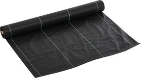 Outsunny Folie pentru Protecția Solului Drenantă și Respirabilă, 50x1 md în PP, pentru Grădina de Legume | Aosom Romania