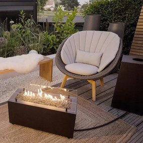 Șemineu de exterior pe gaz Planika Rio GAS 41,4x69,8 cm 10kW