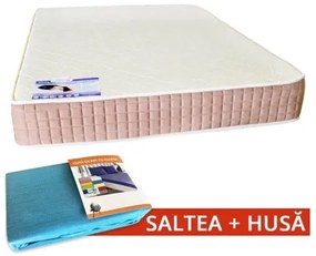 Set Saltea SuperOrtopedica Lux Saltex 1600x2000 + Husa cu elastic