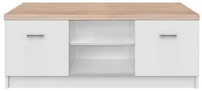 Măsuță TV TOPTY 2D tip 15, albă