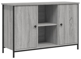 832781 vidaXL Comodă TV, gri sonoma, 100x35x65 cm, lemn compozit