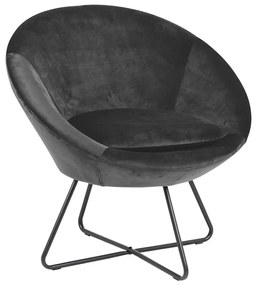 Scaun BERYL gri închis