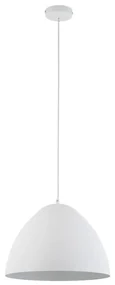Lustră pe cablu FARO 1xE27/60W/230V albă