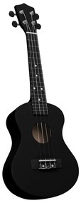 Set de ukulele soprano, pentru copii, cu husa, negru, 23   Negru, 23