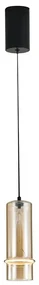 Pendul LED, CHAMPAGNE GLASS-BLACK, ZB-2532