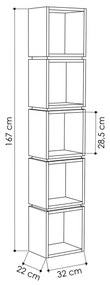 Raft Multi - Oak, White