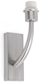 Aplica de perete eleganta design clasic REM nickel/alb