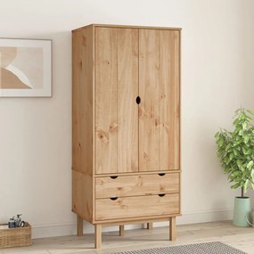 Sifonier, 76,5x53x172 cm, lemn masiv pin Maro, 1
