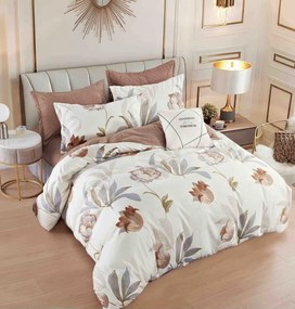 Lenjerie pat dublu, 6 Piese, Finet Premium