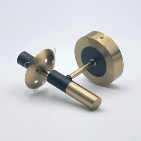 Aplică ROLLO 1xE14/5W/230V auriu/fumuriu bej