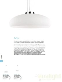 Pendul modern diametru 50cm ARIA SP1 D50 BIANCO 059679