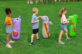 Bestway Sac de box gonflabil Shark, 89 cm