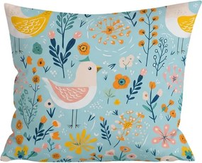 Husa de perna din microfibra SPRING TWEET 45x45 cm, colorat