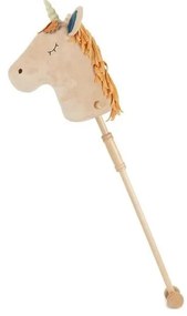 Căluț de jucărie pe băț Bieco MAGIC inorog