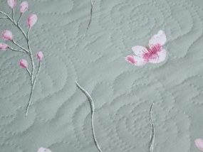 Cuvertura de pat SNUVIA, verde Dimensiune: 220 x 240 cm
