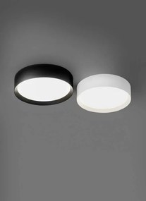 Plafoniera LED AVA 40cm, alb sau negru
