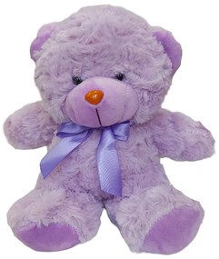 Ursulet de plus Teddy Bear 20cm, Mov deschis