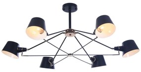 Candelabru Abigail Maytoni E14, Negru, MOD134PL-06B, Germania