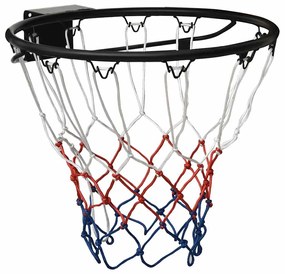 vidaXL Coș de baschet, negru, 45 cm, oțel