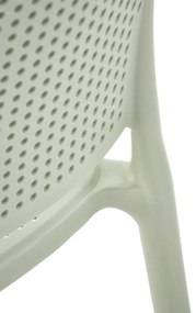 Scaun din plastic mentol K514