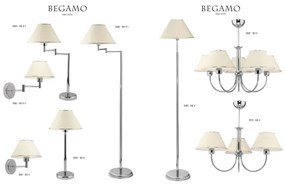 Jupiter 1582 - BG K L CH - Aplica perete BEGAMO E27/60W