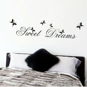 Autocolant de perete "Sweet Dreams" 27x120 cm