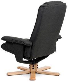 Scaun reglabil cu suport pentru picioare GREY2,gri