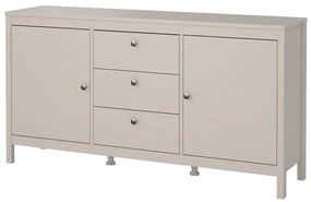 Comodă grej 152x80x38 cm Madrid – Tvilum