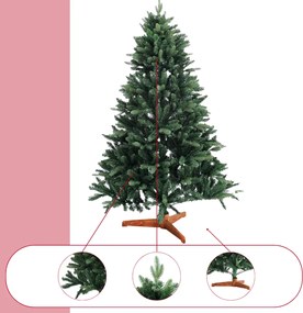 Jurhan Brad de Crăciun artificial FROST, 180 cm, verde