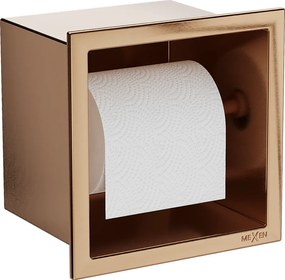 Mexen X-Wall-P suport pentru hârtie igienică, cupru periat - 19C3