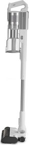 Aspirator vertical Levoit VortexIQ LSV-V221-VEU, 210 W, 0,85 l, 50 min, 3 trepte de putere, Lumina verde la peria NeoSight™, Filtru HEPA cu 5 trepte, Cap rotativ la 180°, Alb/Argintiu